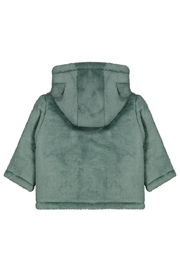 Детское пальто для девочек с капюшоном Civil Baby, Khaki — фото 2