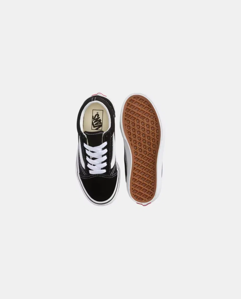 Детские кеды для мальчиков Old Skool Vans, Negro — фото 4