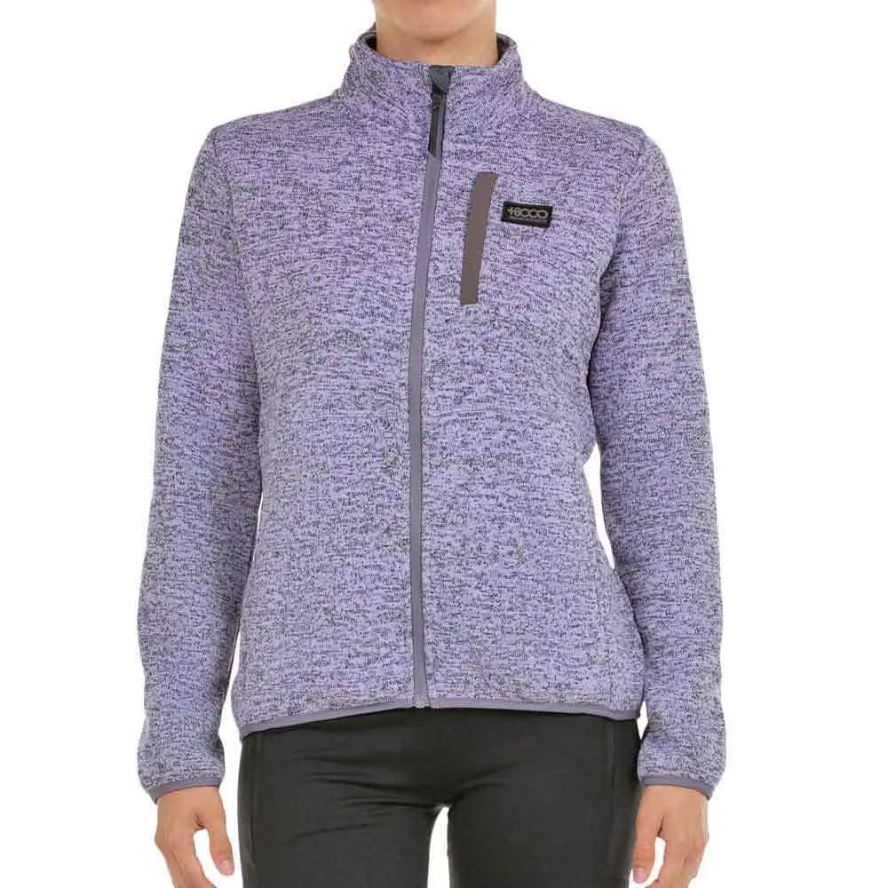 

Флис +8000 Leidi full zip, серый