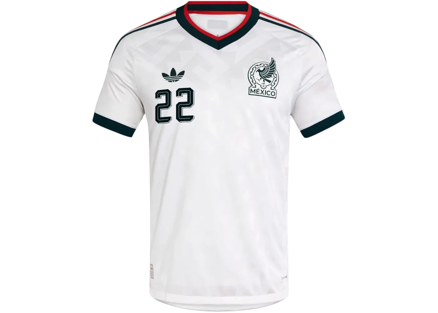 Мужская футбольная джерси Lozano Jersey Adidas, White