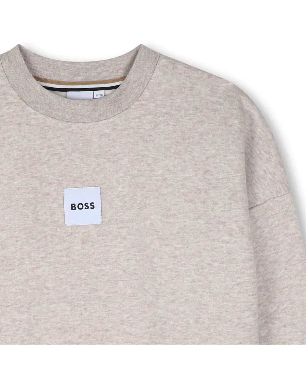 Детская худи для мальчиков с принтом BOSS Kidswear, Crudo — фото 2