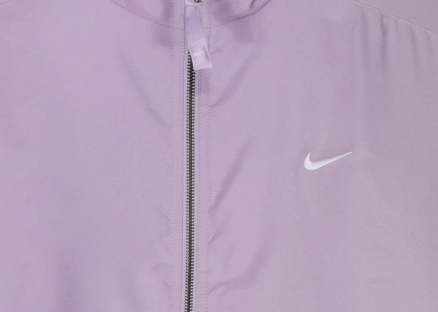 Детская куртка-бомбер из сатина с принтом Nike NRG Solo Swoosh, Doll/Black/White — фото 3