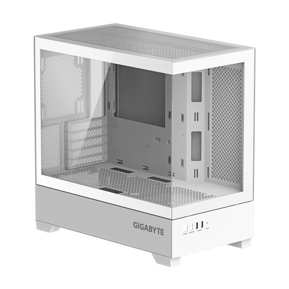 

Корпус Gigabyte C201GI ICE Glass, Mid Tower, белый