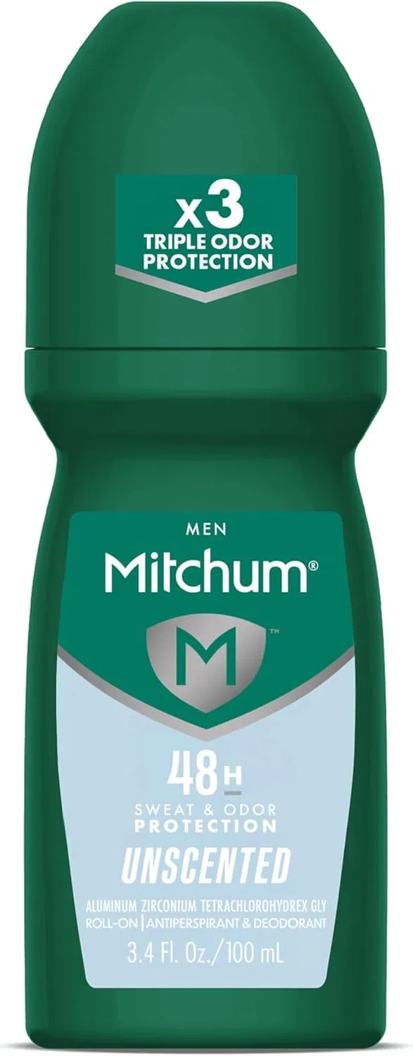 Антиперспирант-дезодорант Unscented Mitchum, набор 4 шт., 300 мл — фото 2