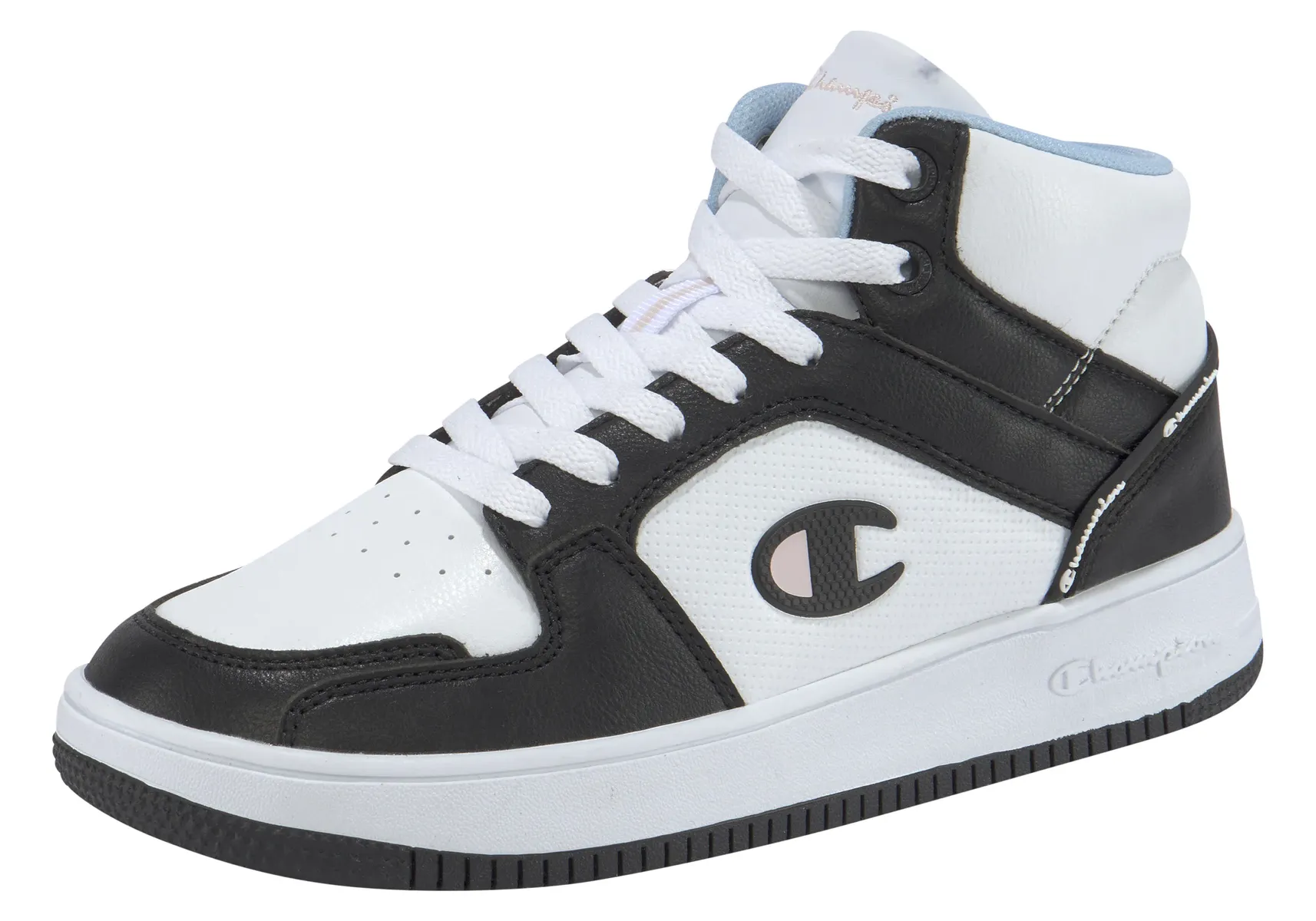 

Кроссовки Champion "REBOUND 2.0 MID", черно-белый, Черный, Кроссовки Champion "REBOUND 2.0 MID", черно-белый