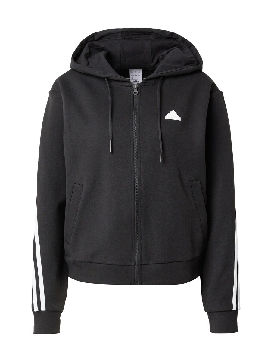 

Спортивная толстовка ADIDAS SPORTSWEAR Athletic Zip-Up Hoodie, черный