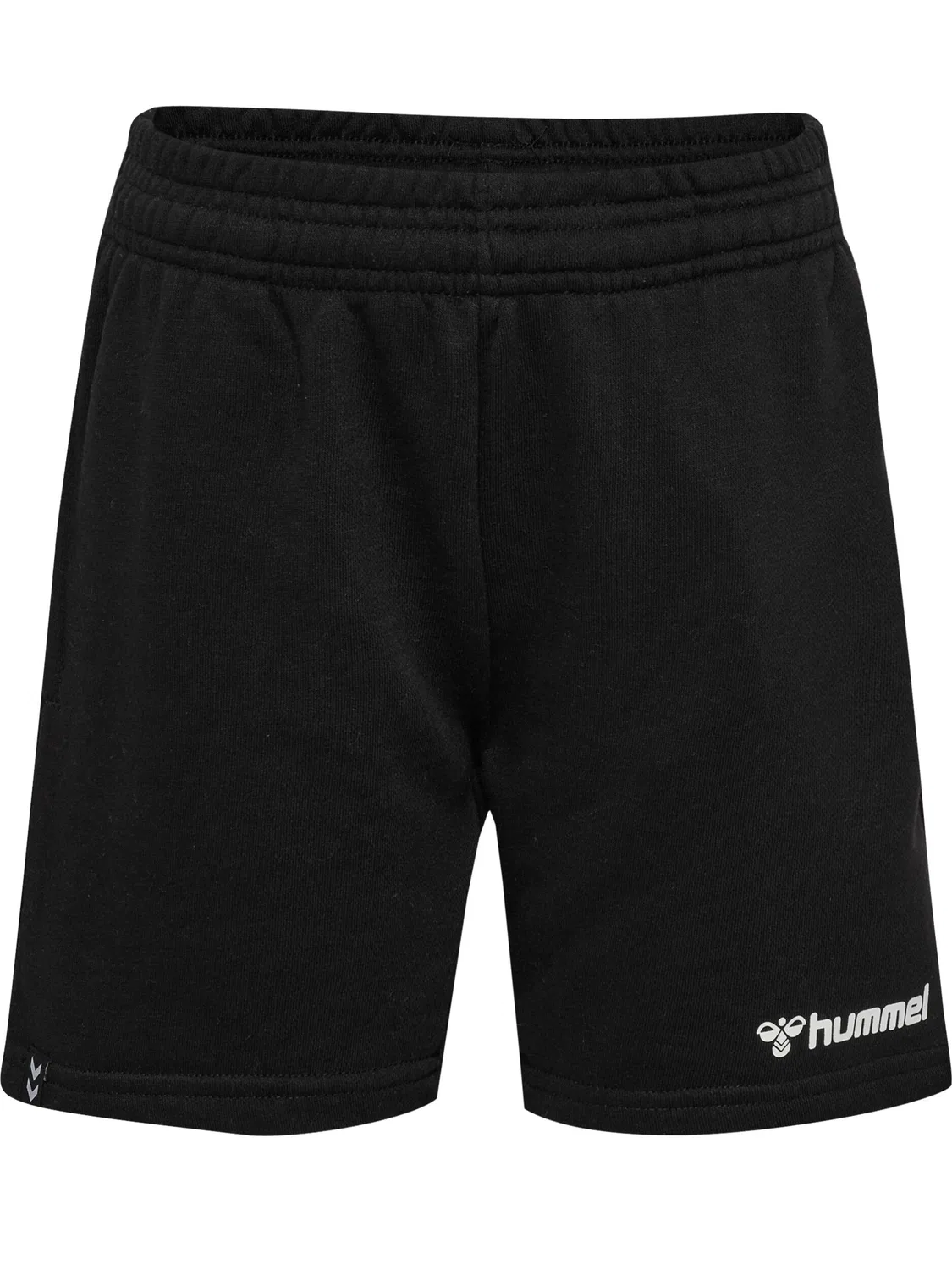 Детские шорты из футера с регулируемой талией Hmlmover Lifestyle Hummel, Schwarz — фото 2