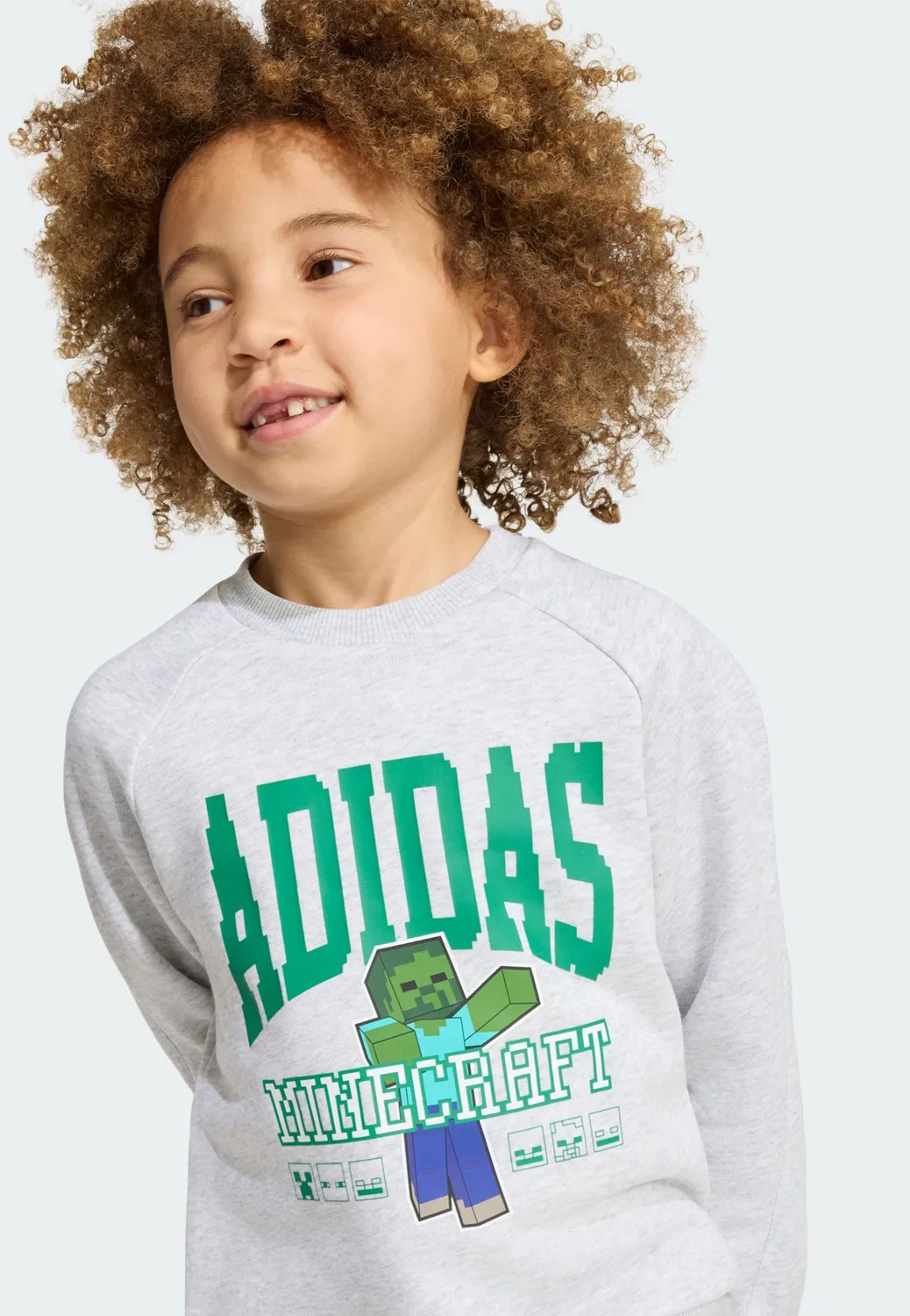 Спортивный костюм Adidas Sportswear Adidas x Minecraft, серый — фото 4