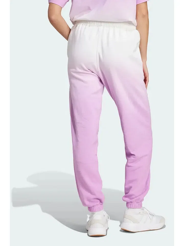 Женские спортивные брюки All SZN Mid-Rise Dip-Dye Adidas, Pink — фото 2