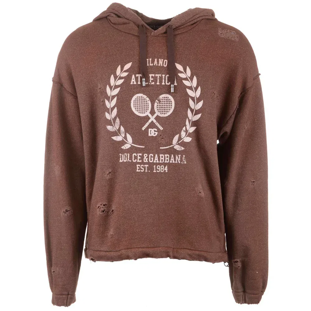 Мужской свитшот с капюшоном Dolce & gabbana, Brown