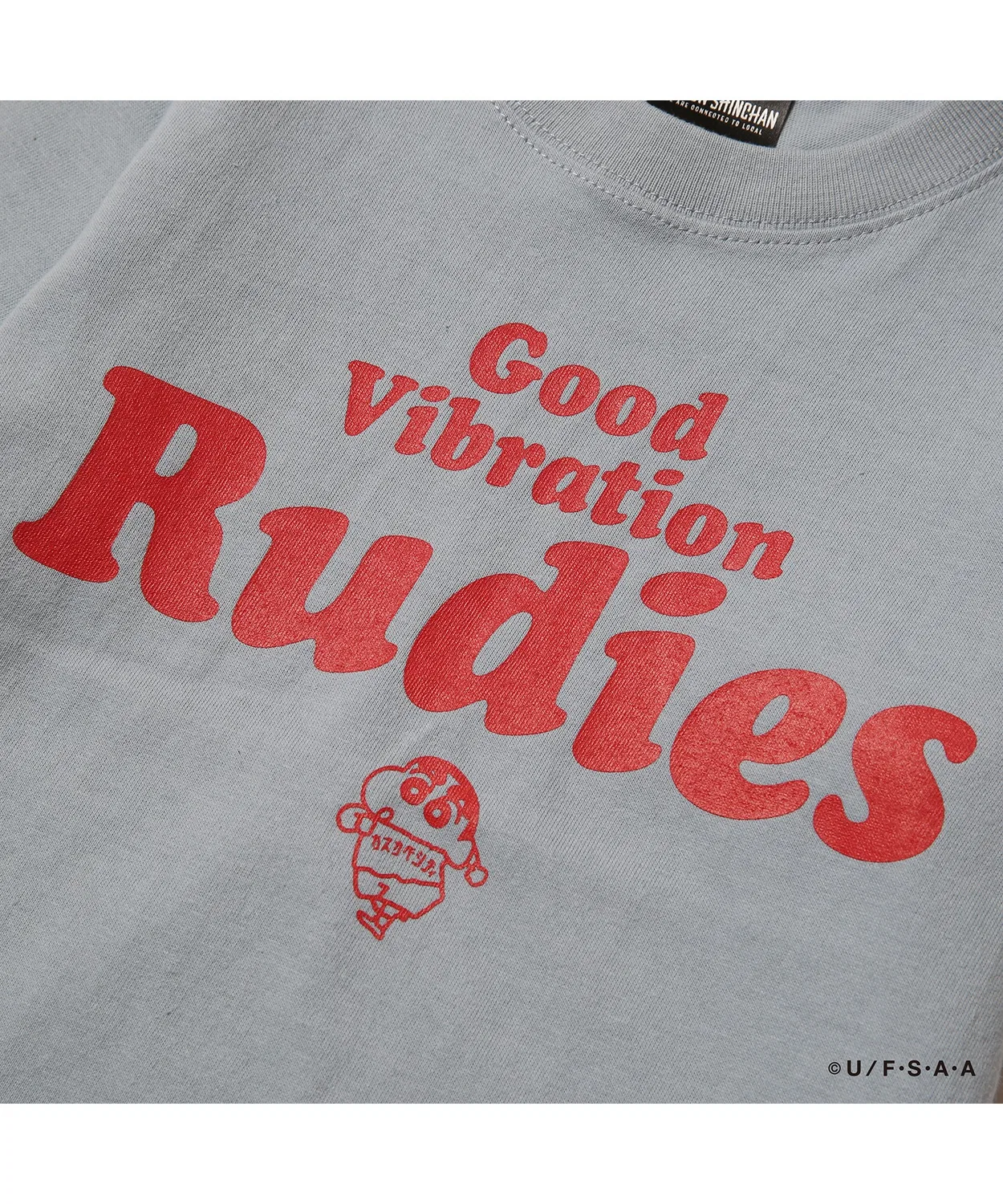 Детская футболка с принтом Mosh Tee RUDIE'S, Blue — фото 4