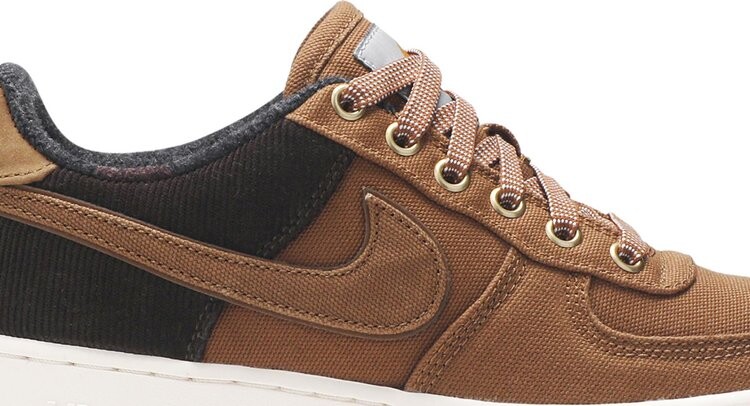 Кроссовки Nike Carhartt WIP x Air Force 1 Low GS 'Ale Brown', коричневый — фото 3