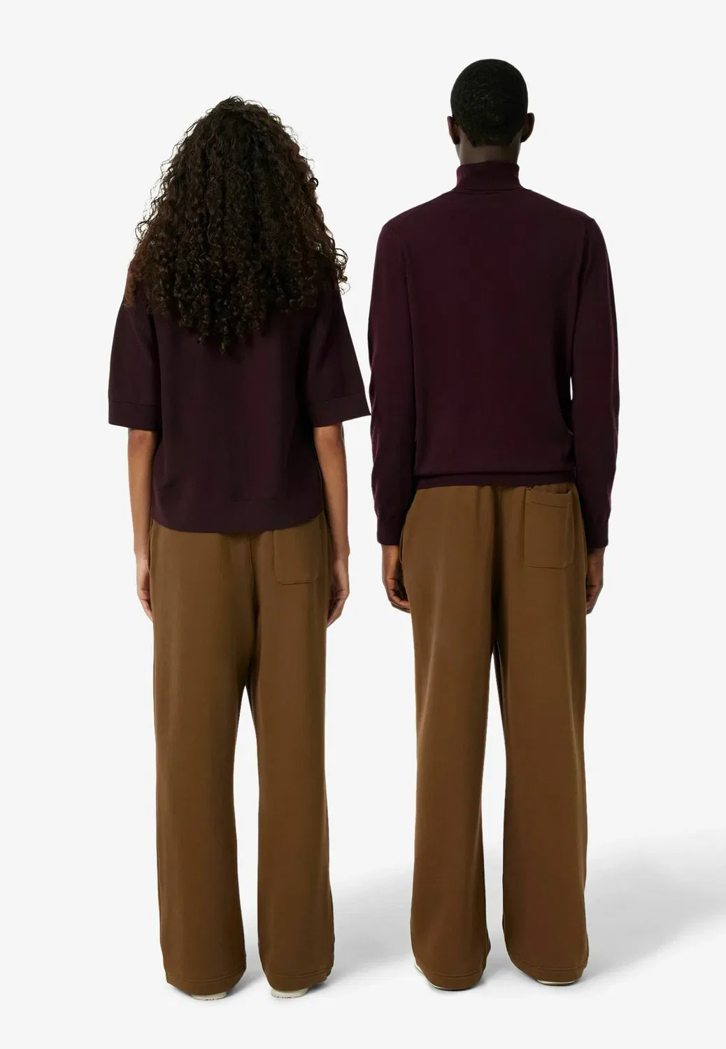 Xh1661_70V унисекс - спортивные штаны Lacoste, Marron Café-Dpd — фото 2