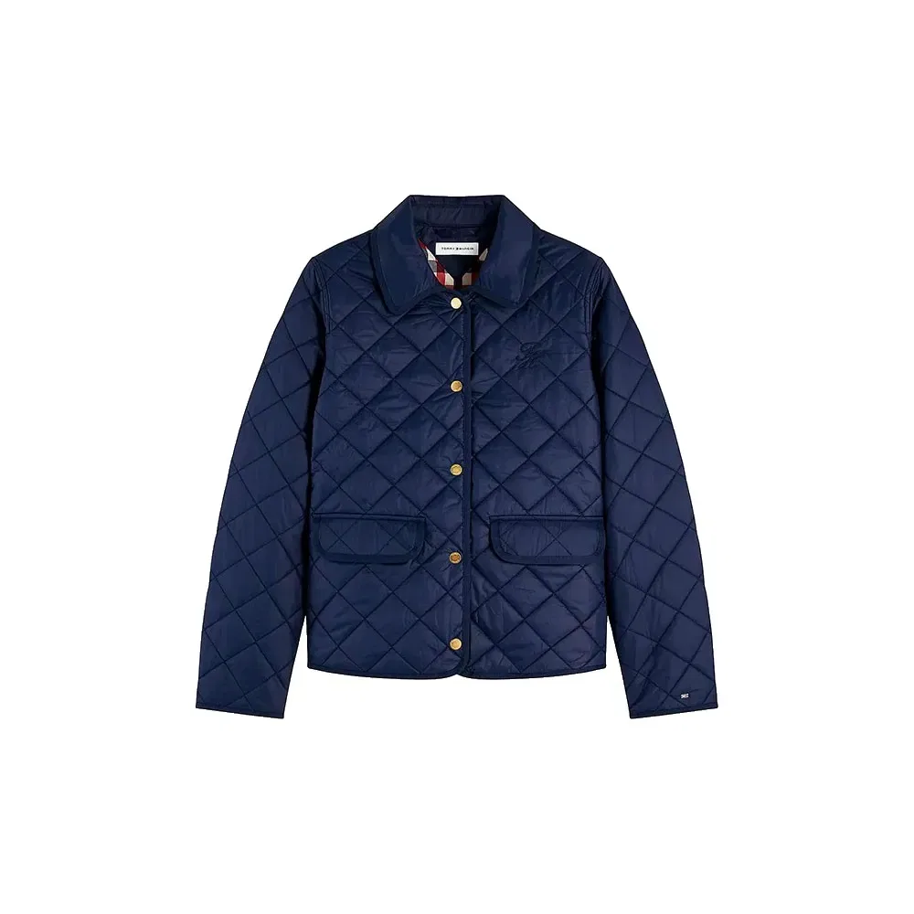 Женский стеганый жакет Tommy hilfiger, Blue — фото 3