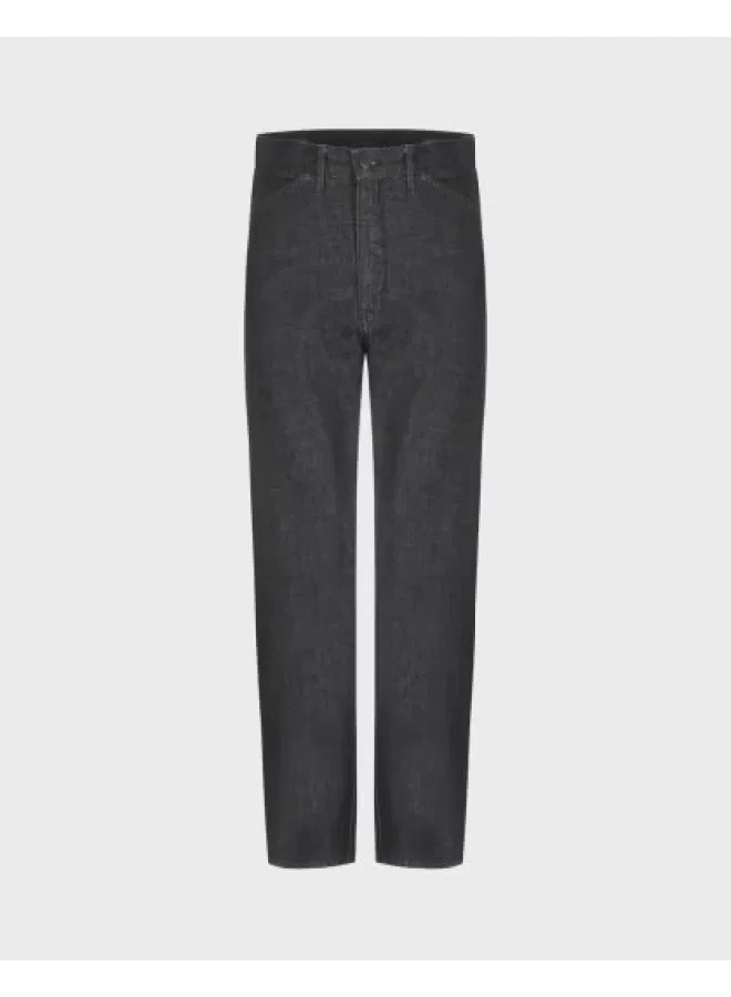 Брюки свободного кроя широкие прямые джинсовые Zara, черный