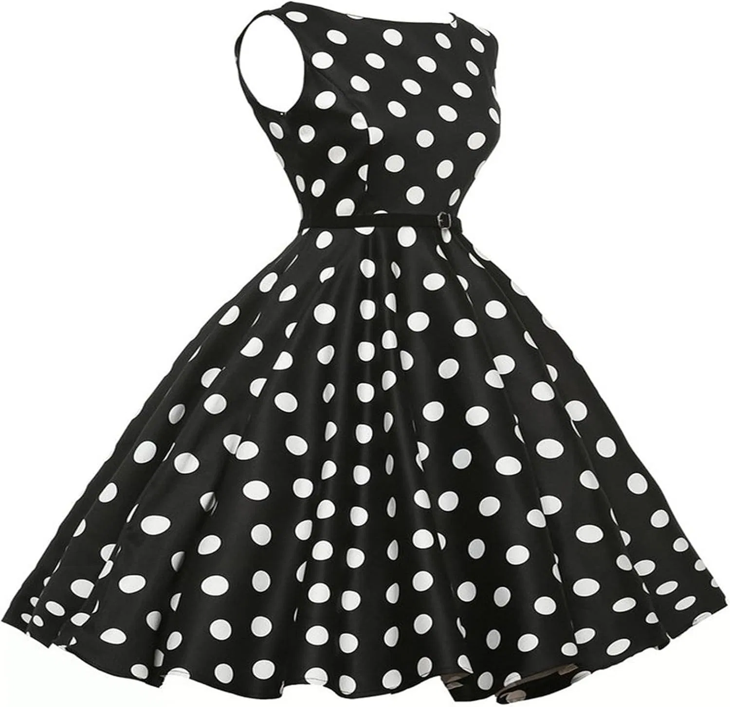 Женское коктейльное платье 1950-х годов винтаж, Black — фото 2