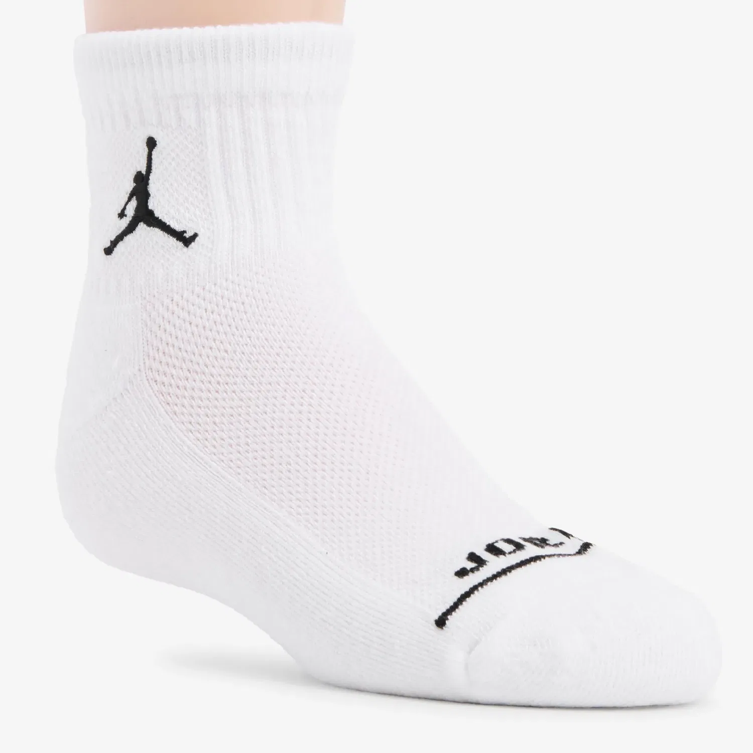 Набор из 6 пар средних носков Jordan Legend до щиколотки, White — фото 4