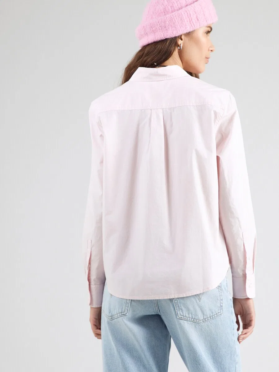 Классическая рубашка светло-розового цвета Levi'S — фото 4