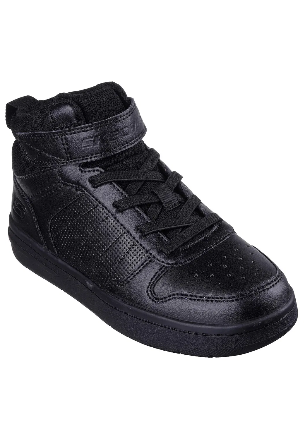 Детские кроссовки высокие с липучкой Vorrez Skechers, Bunt