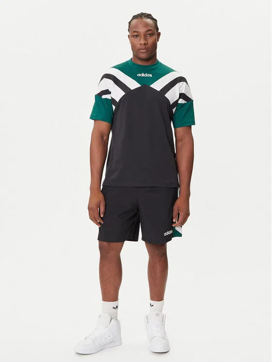Футболка loose fit Archive Cutline Adidas, зеленый — фото 2