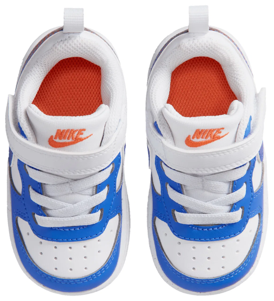Кроссовки для мальчиков Court Borough Low Nike, цвет Bright Violet/White/Blue Crystal — фото 4