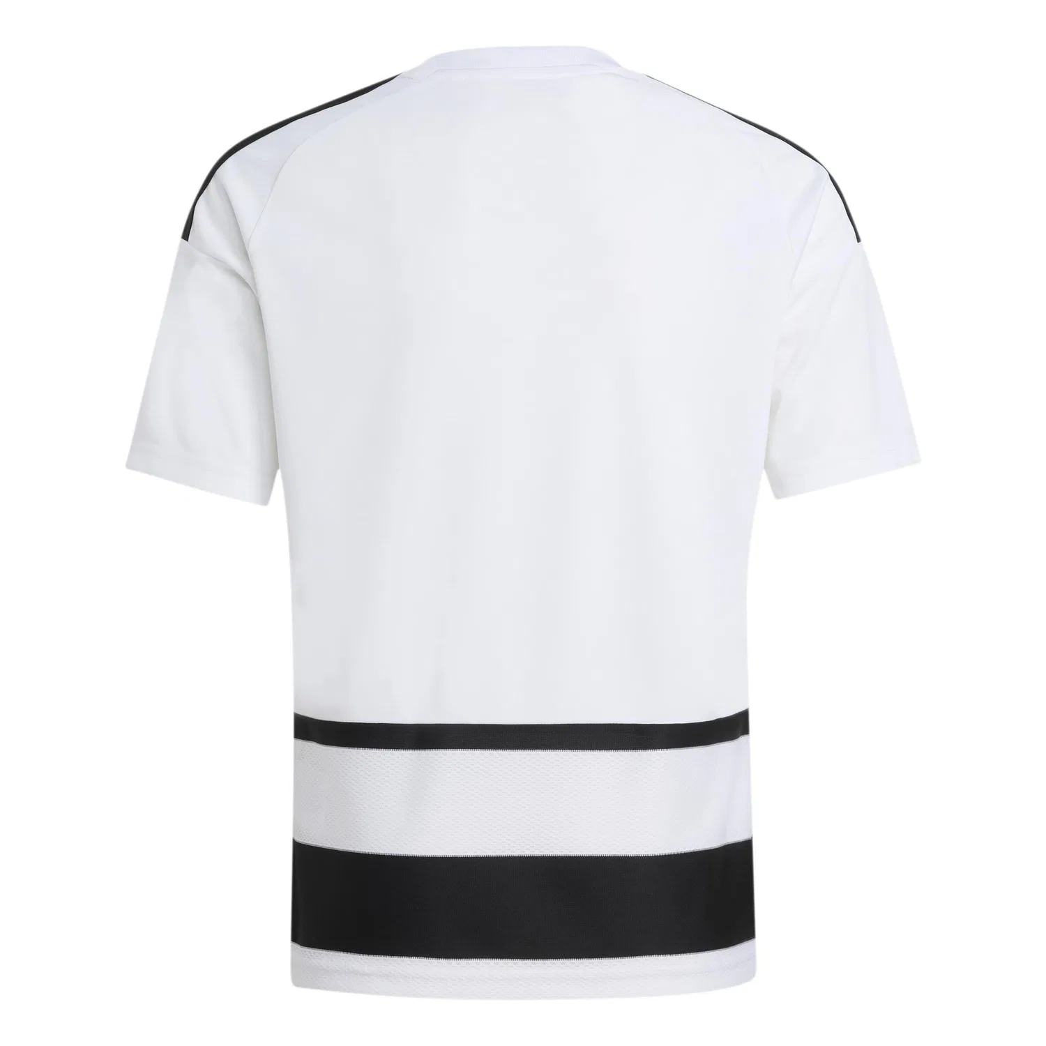 Детская футболка с длинным рукавом Hooped 26 Jersey Y Adidas, Weiss Schwarz — фото 2