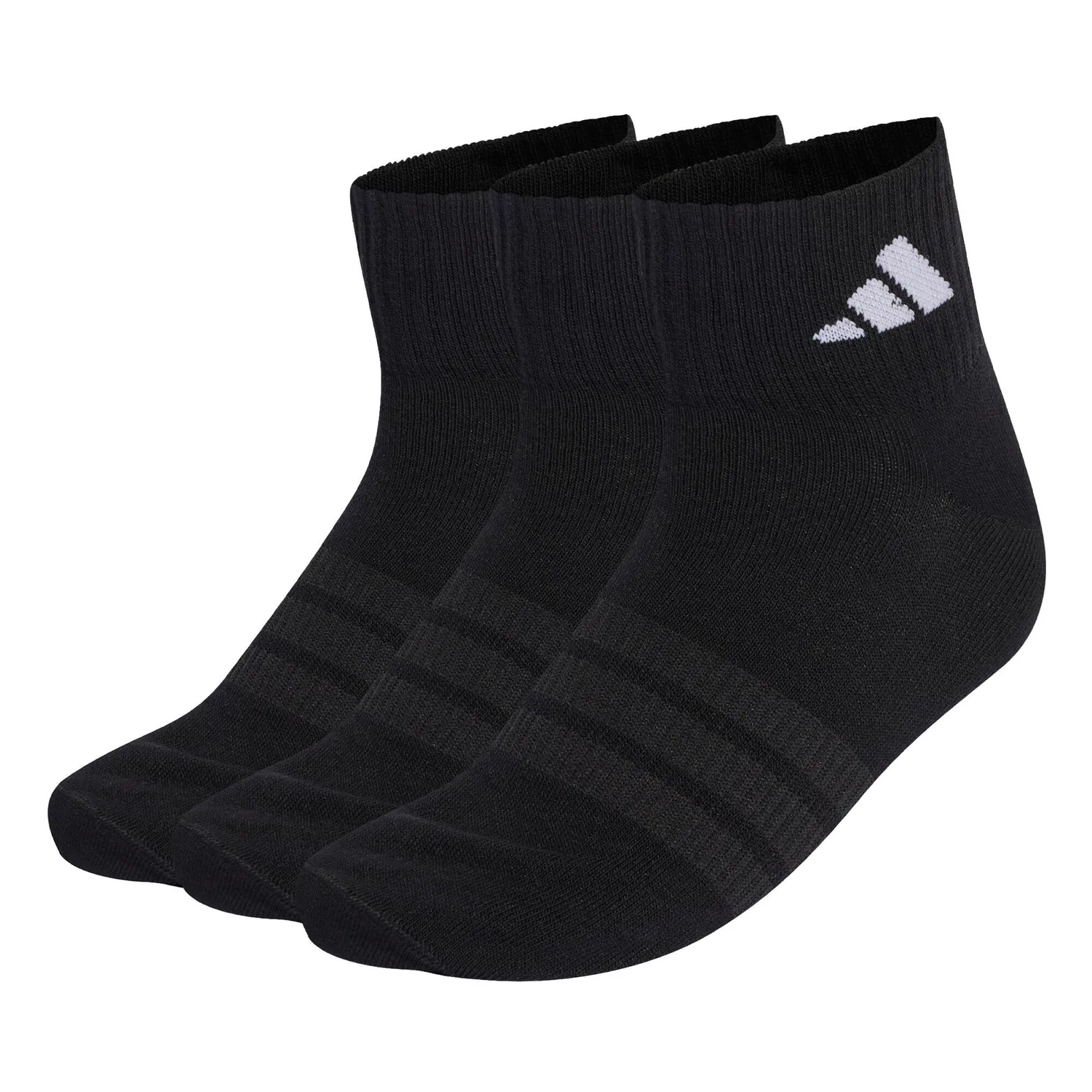 Спортивные носки Thin and Light Essential Ank 3P Adidas, Schwarz Weiss