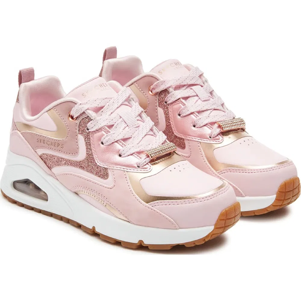 Детские кроссовки Street Uno Skechers, Pink/Rose Gold