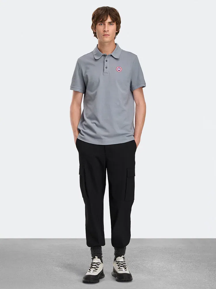 Футболка поло, хлопковая, модель Beckley Polo CANADA GOOSE, Light Pink