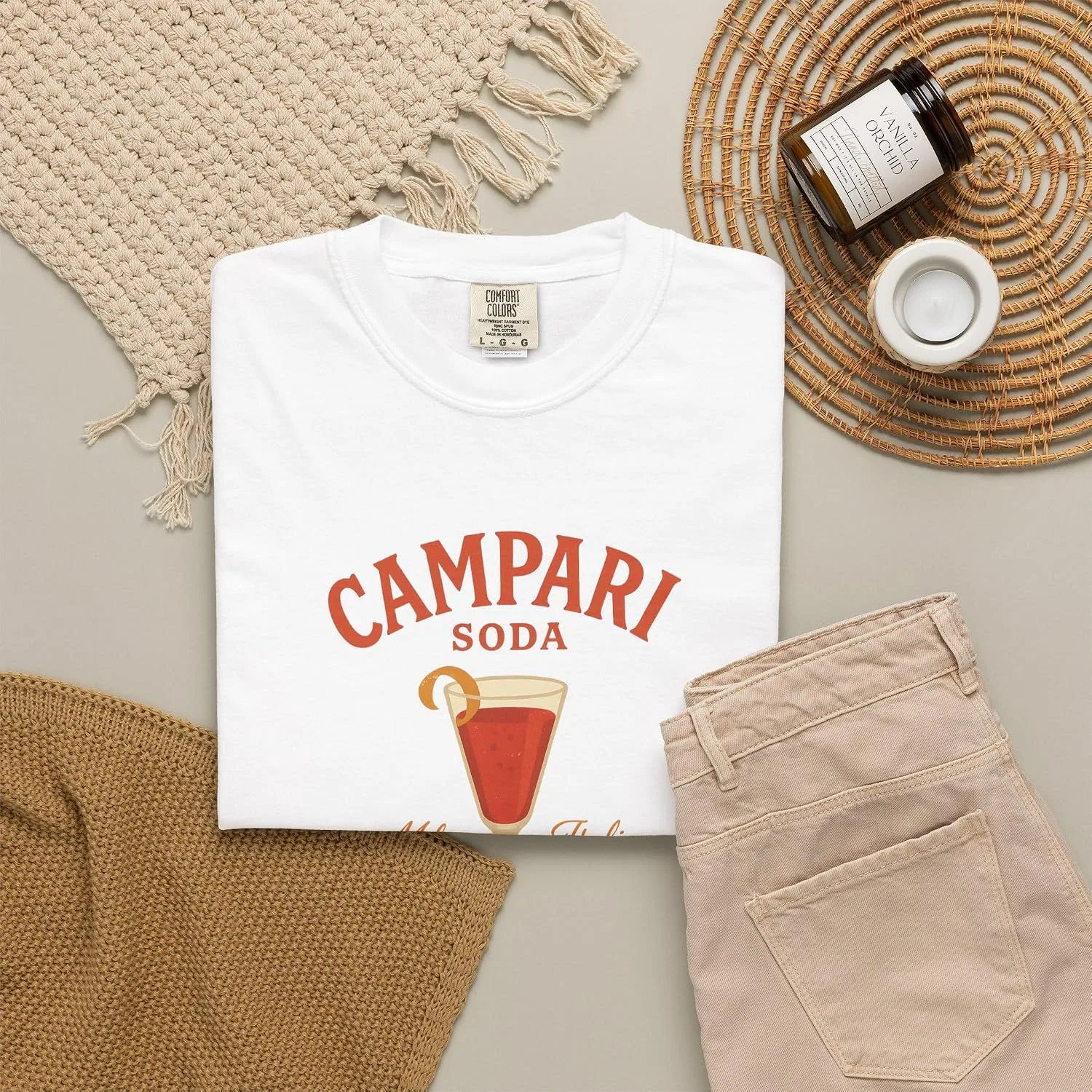 Женская футболка с принтом Seltz Soda T-Shirt, белый — фото 3