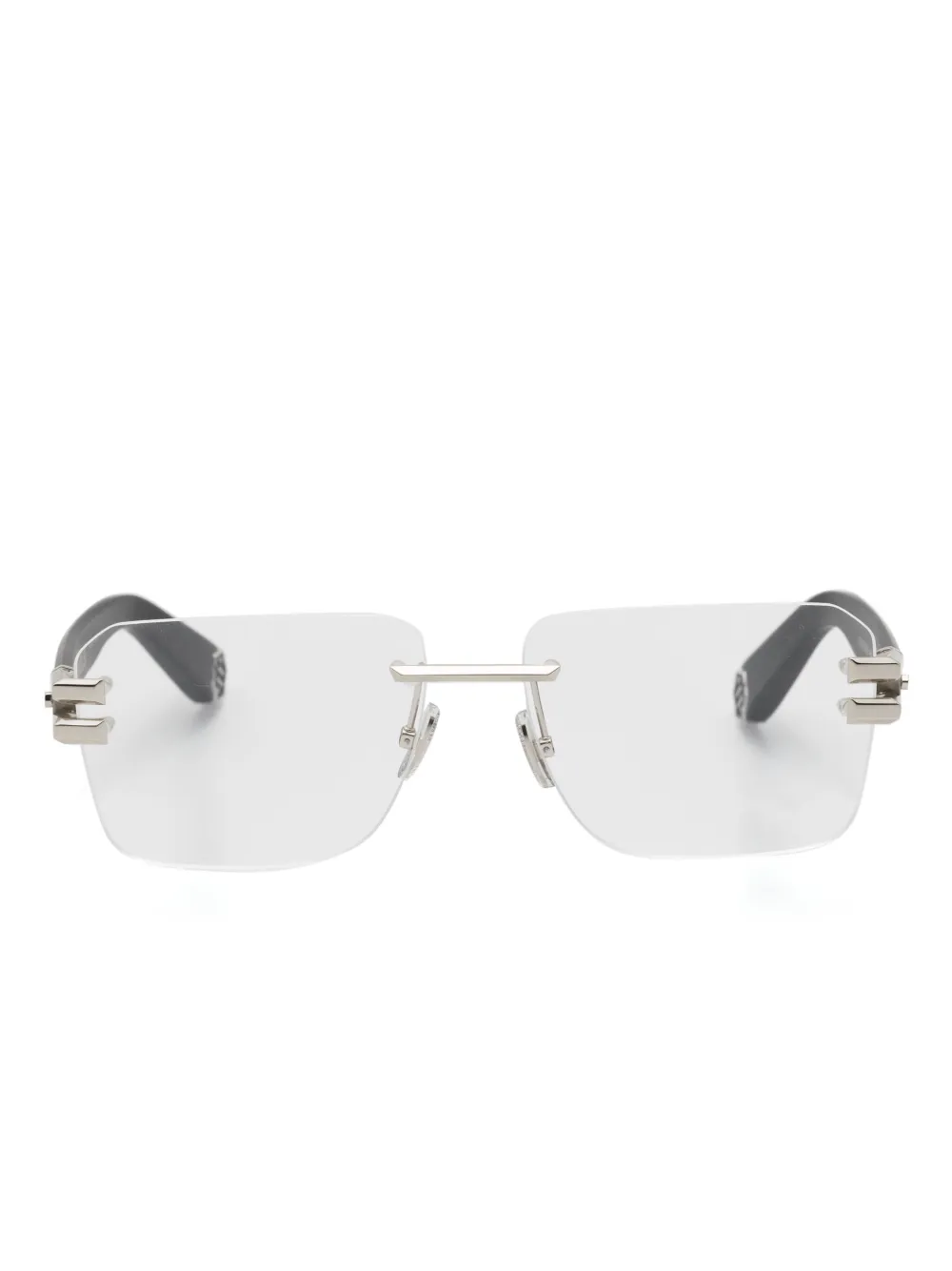 

Очки Plein Pleasure в прямоугольной оправе Philipp Plein Eyewear, черный