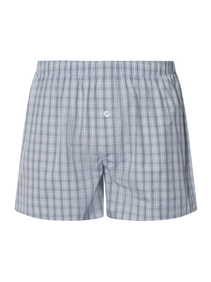 

Трусы боксеры Hanro, цвет sea breeze check