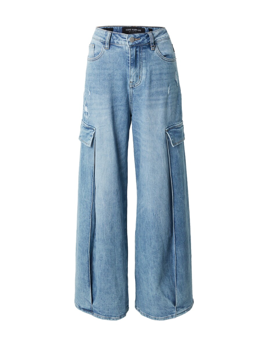 

Джинсы Elias Rumelis Wide leg Cargo Jeans LILLI, синий деним