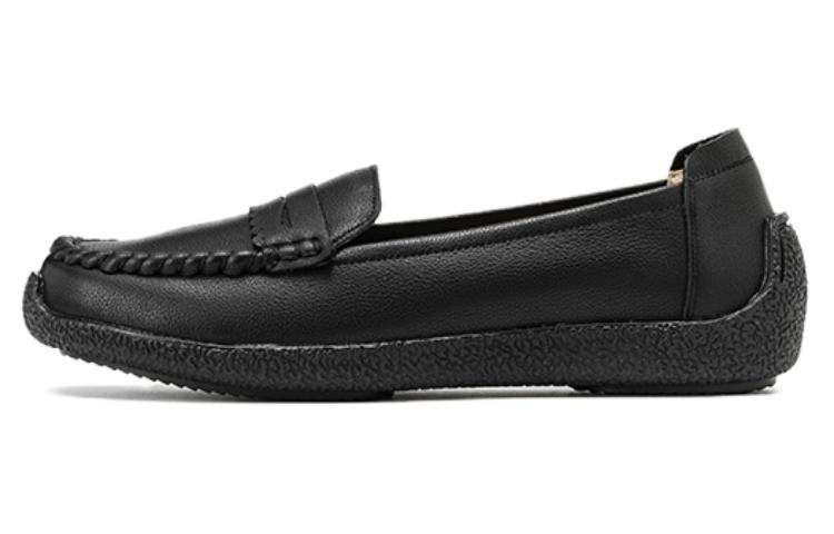 Лоферы женские черные 2,5 см AOKANG, Black