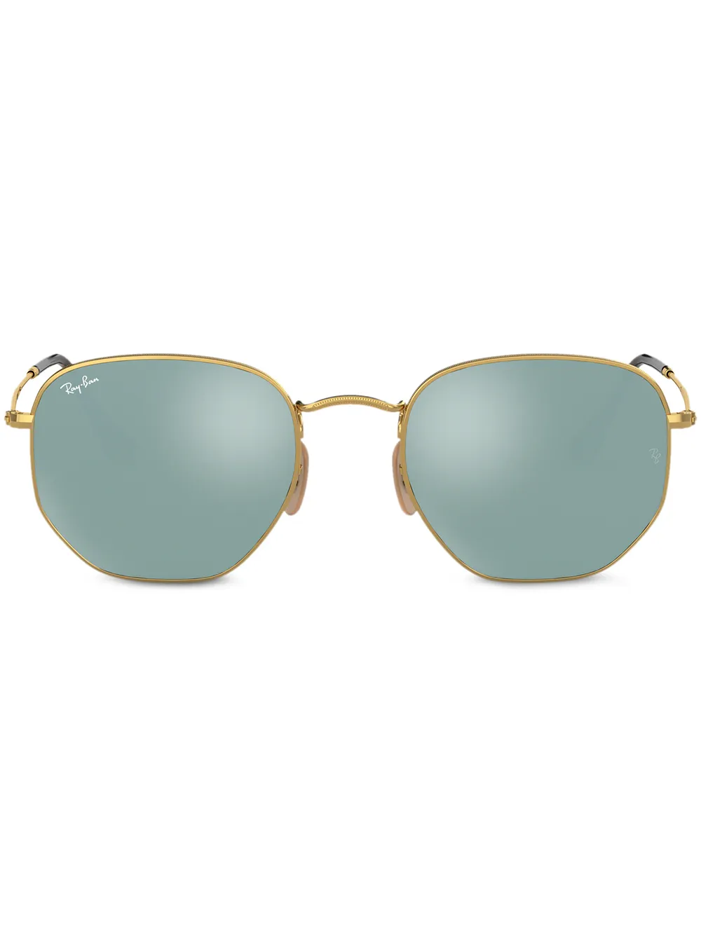 

Солнцезащитные очки в шестиугольной оправе Ray-Ban, золотой