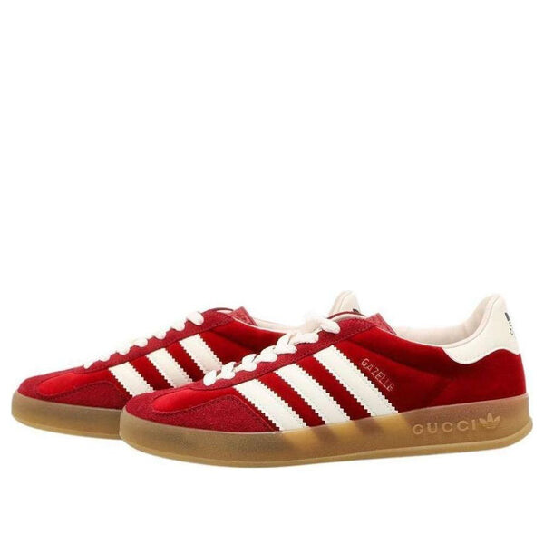 Кроссовки x gucci gazelle Adidas, красный — фото 2