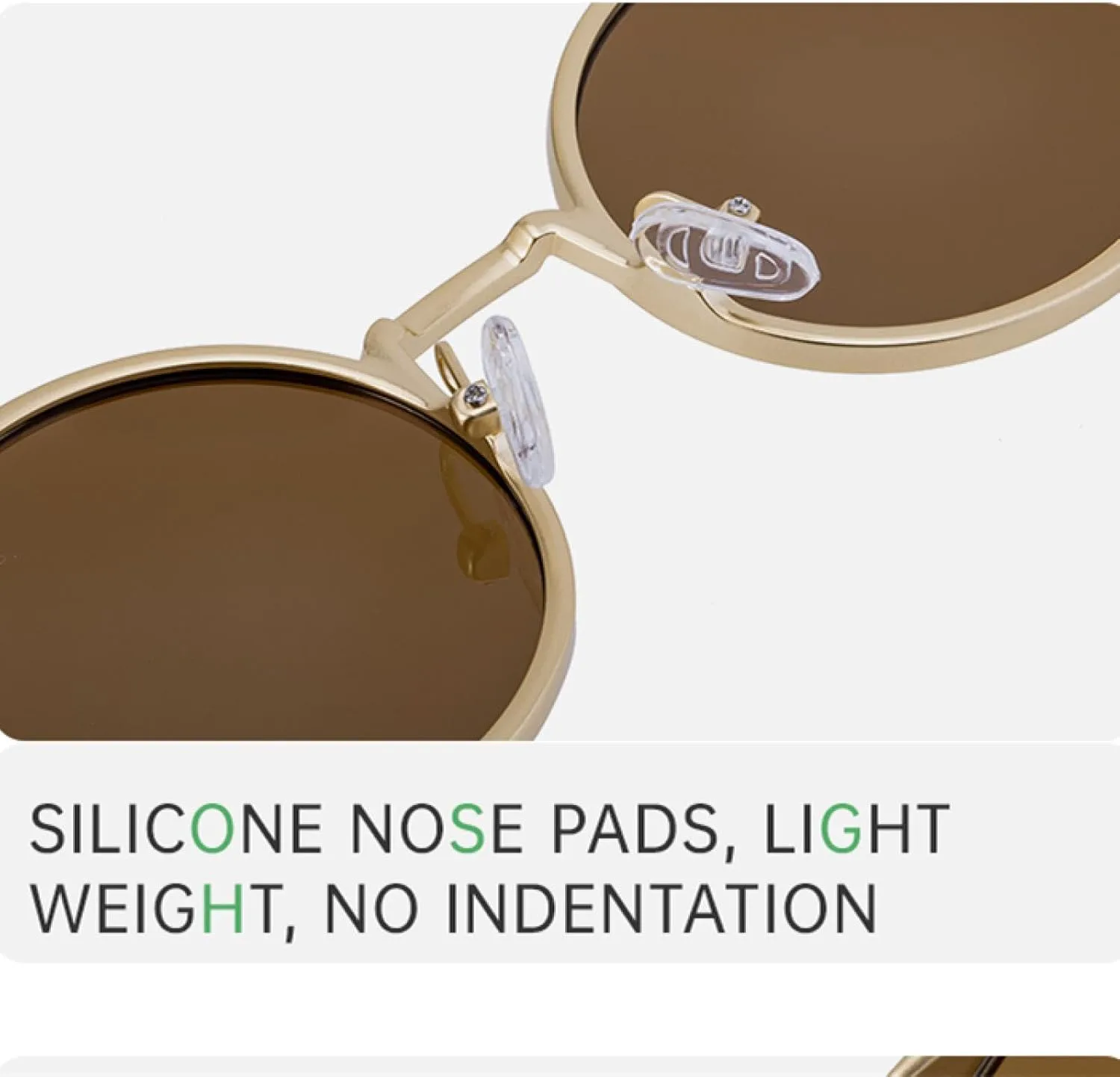 

Круглые солнцезащитные очки для женщин и мужчин, роскошные панк-очки, винтажные солнцезащитные очки с защитой от УФ-излучения UV400 TOIPASTN, C2blackwhite