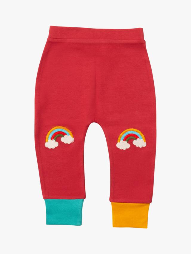 

Детские хлопковые джоггеры Rainbow Little Green Radicals, Red