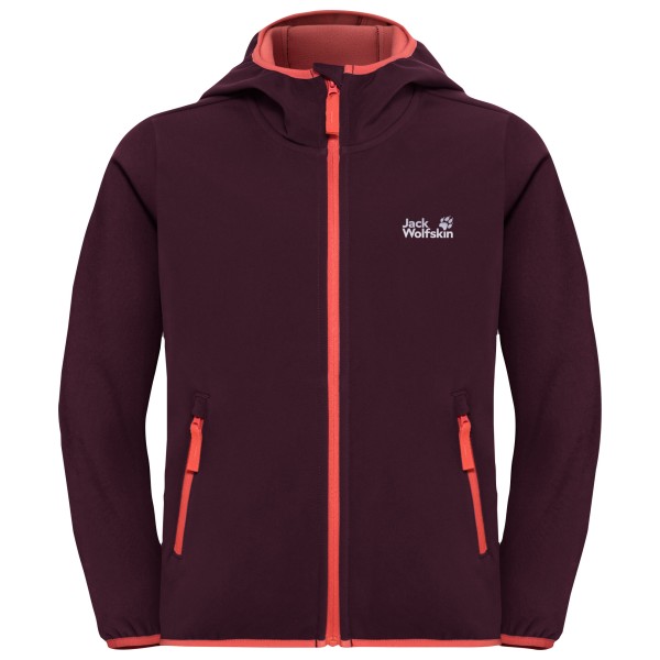 

Детская куртка Fourwinds - куртка Softshell Jack Wolfskin, Amaranth