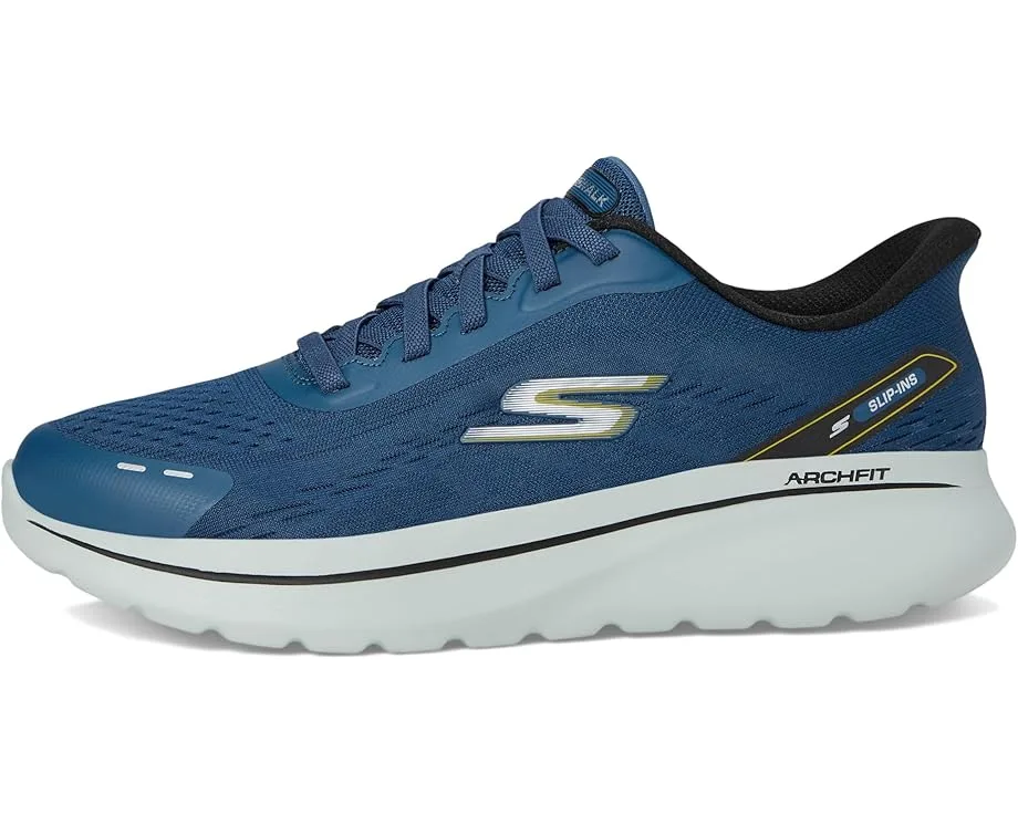 Кроссовки SKECHERS Performance Go Walk Arch Fit N-joy Nobend Hands Free Slip-in, Navy — фото 4