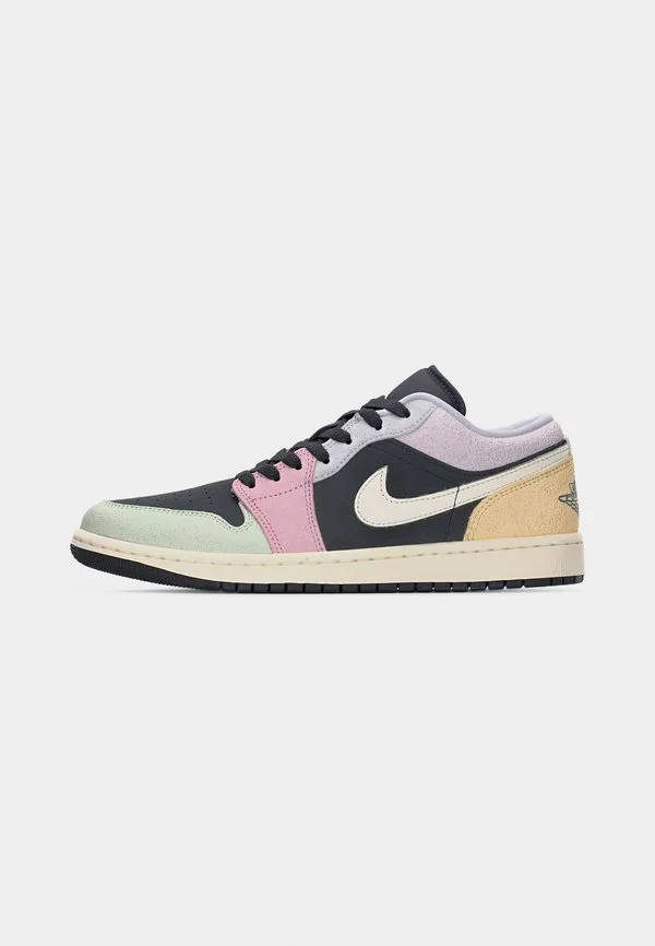 Кроссовки air jordan 1 low Jordan, Anthracite/Sail/Jade Aura/Iced Carmine/Aura — фото 2