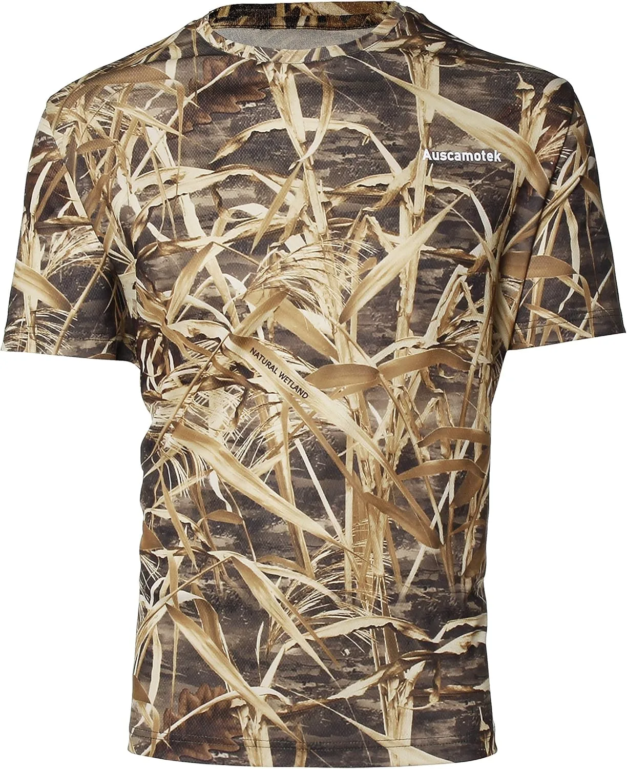 

Футболка с коротким рукавом и круглым вырезом для охоты Camo auscamotek