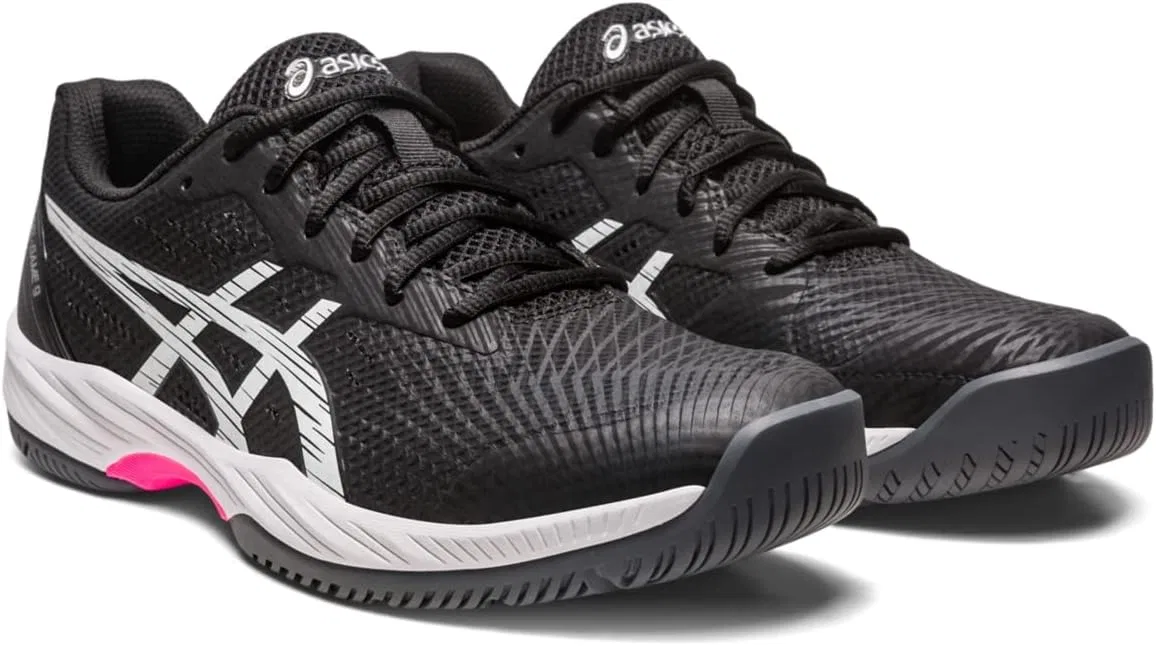 Кроссовки мужские ASICS Gel-Game 9, Black/Hot Pink — фото 2