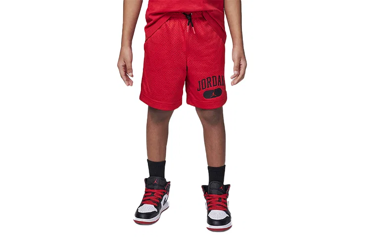 Шорты детские спортивные Jordan Kids Shorts Moderate красные