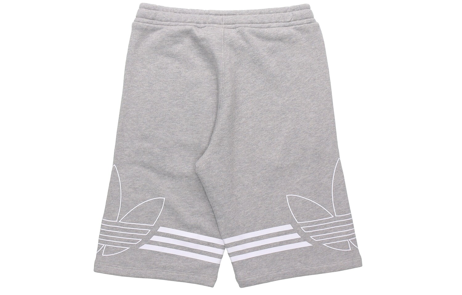 Повседневные шорты мужские средние серо-меланжевые Adidas Originals, серый — фото 2
