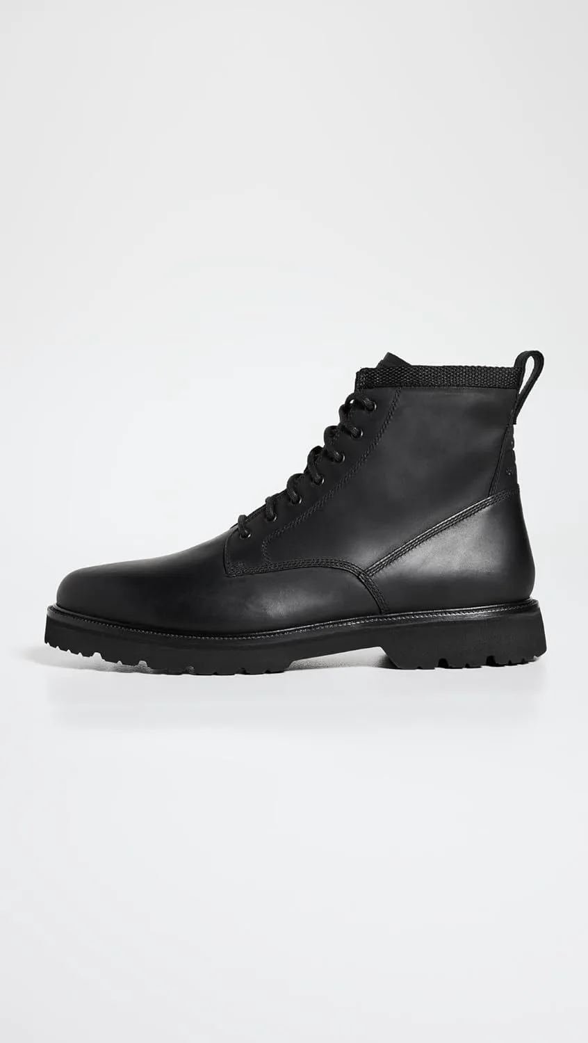 Мужские ботинки Cole Haan American Classics с простым носком, водонепроницаемые, черный — фото 2