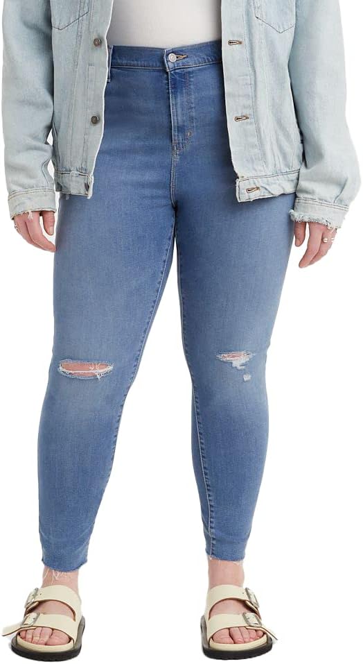 

Женские джинсы Levi's Premium 721 с высокой талией (также доступны в размере Plus), Rio Lowdown - Light Indigo