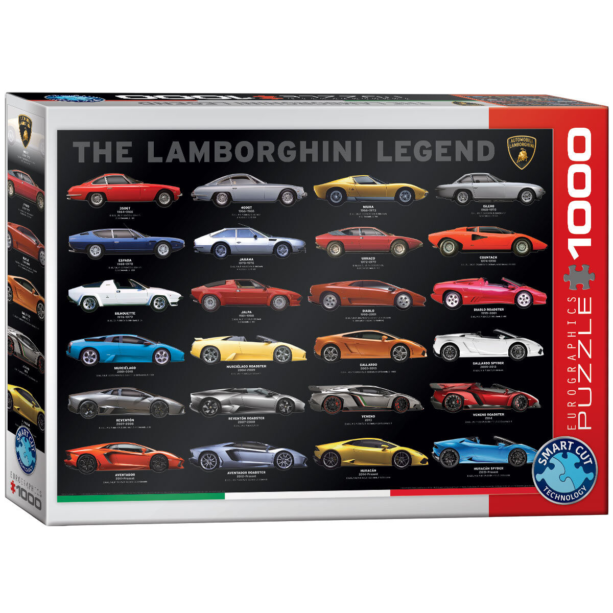 

Еврографика, пазл The Lamborghini Legend, 1000 шт. EuroGraphics