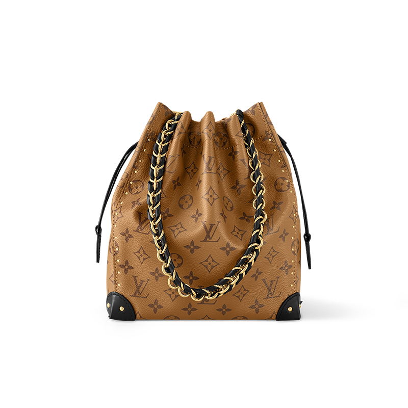 

Сумка-ведро Noé Trunk PM женская коричневая LOUIS VUITTON