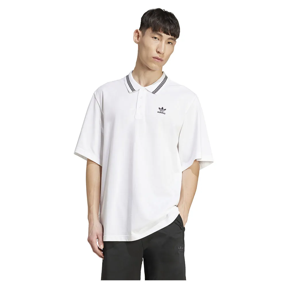 

Поло с коротким рукавом adidas Originals Adicolor Loose, белый